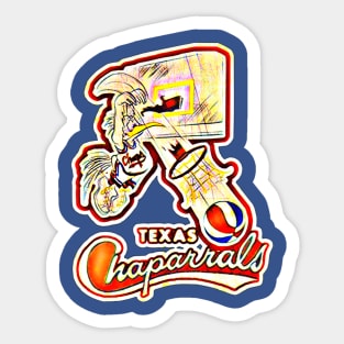 Dallas Chaparrals Basketball Sticker